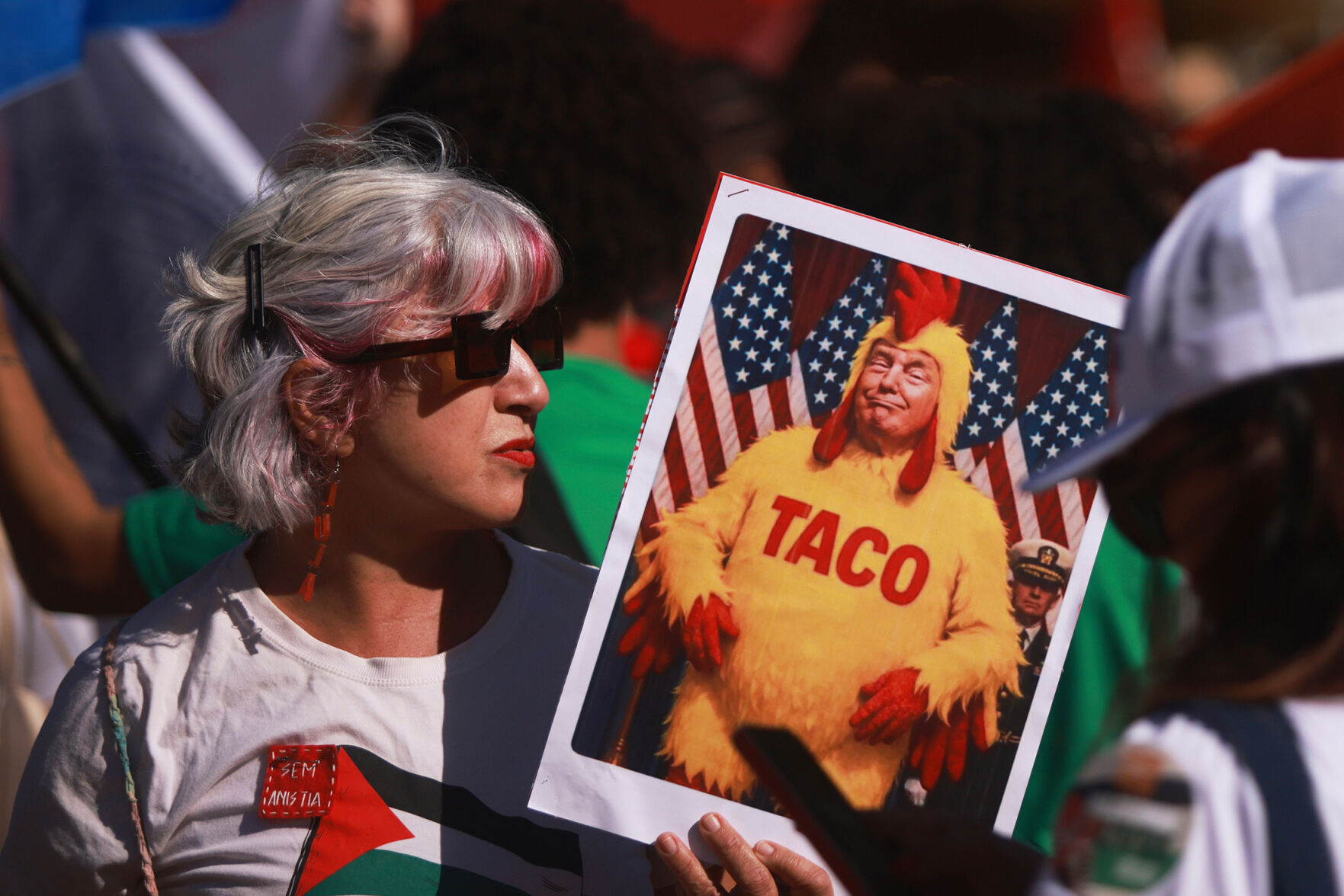 Brazil Trump Tariffs Protest